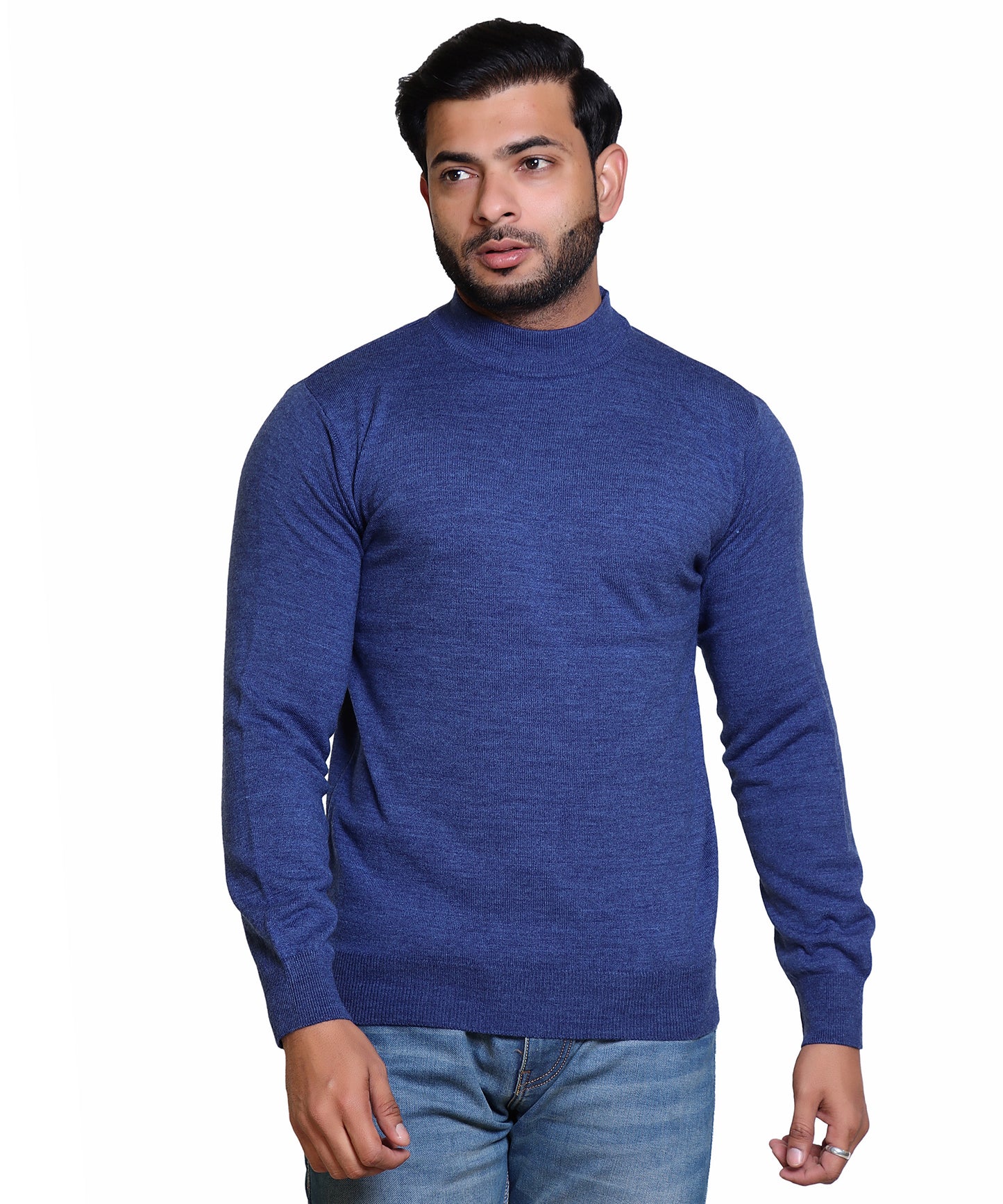 Men's Turtleneck sweater Nevy Blue Colour