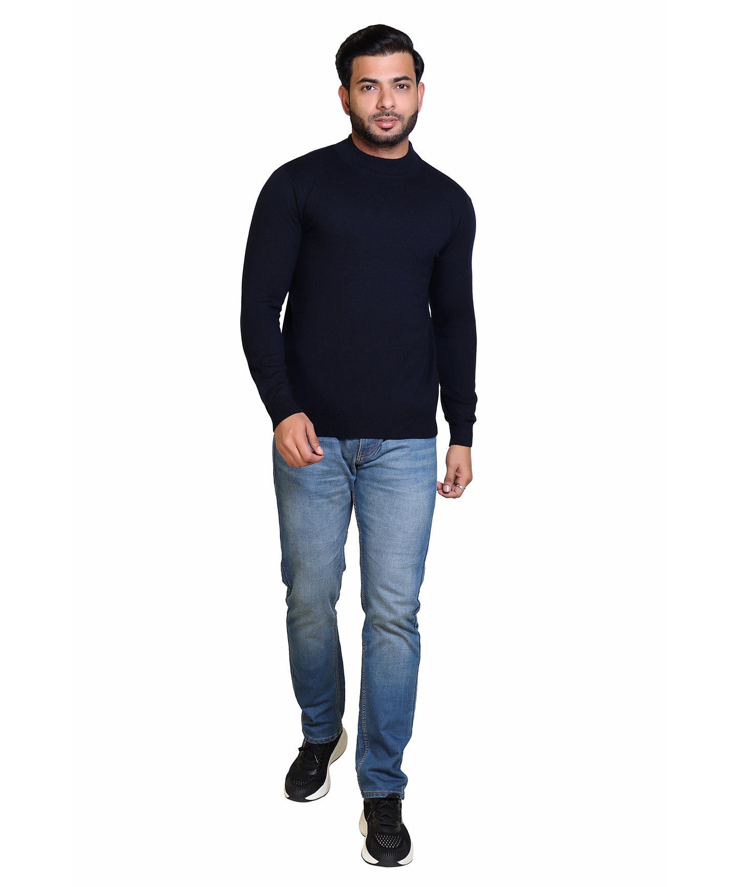Men's Turtleneck sweater Black Colour