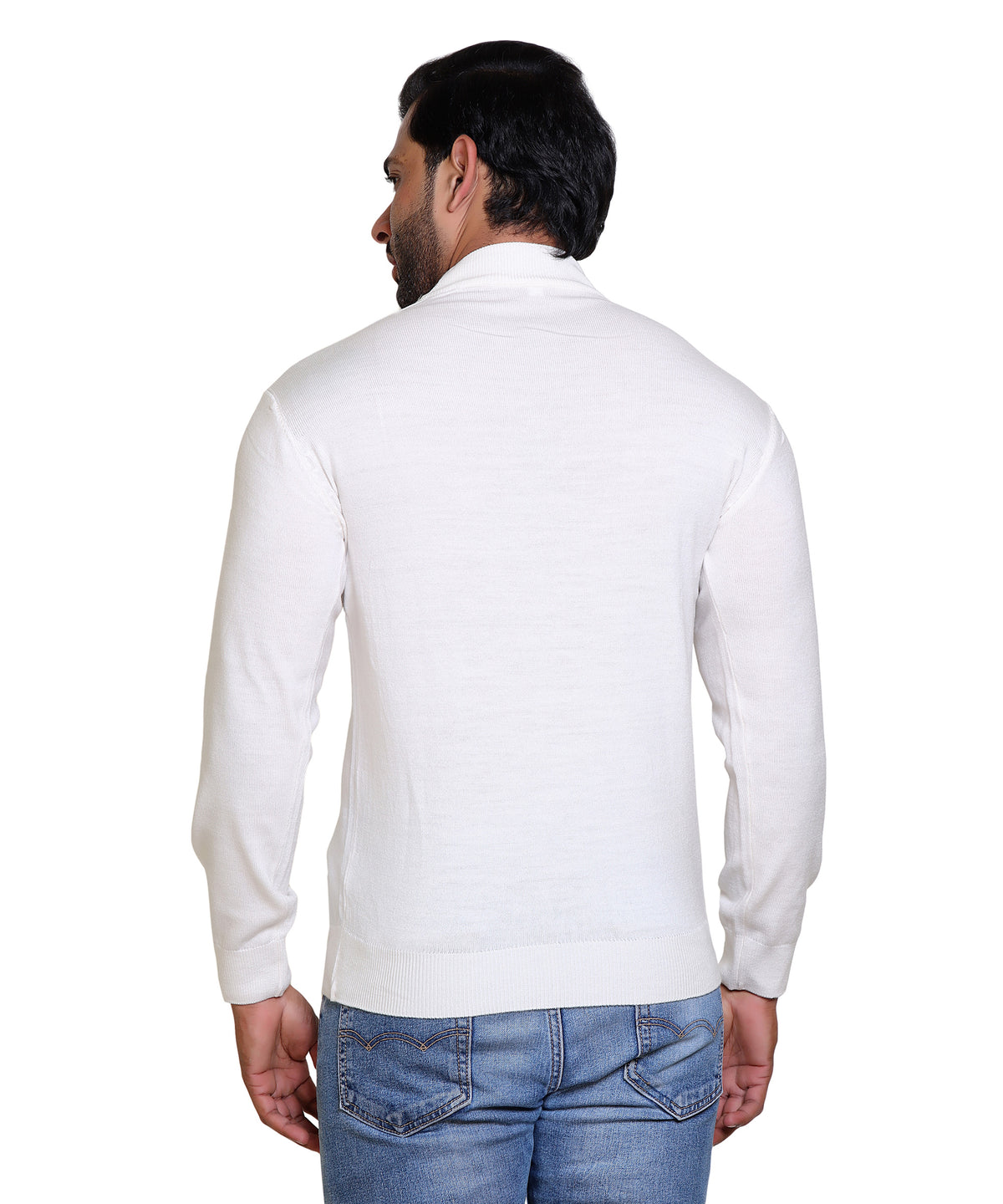 Men's Turtleneck sweater White Colour
