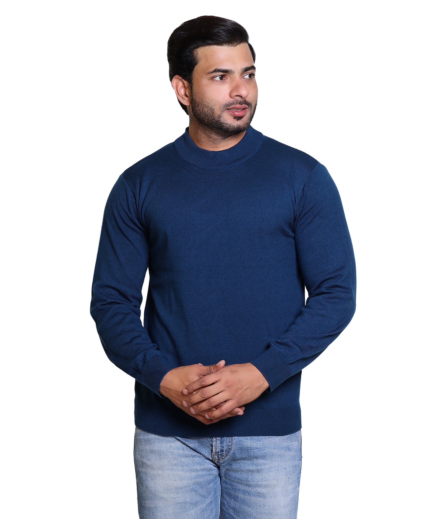 Men's Turtleneck sweater RBlue Colour