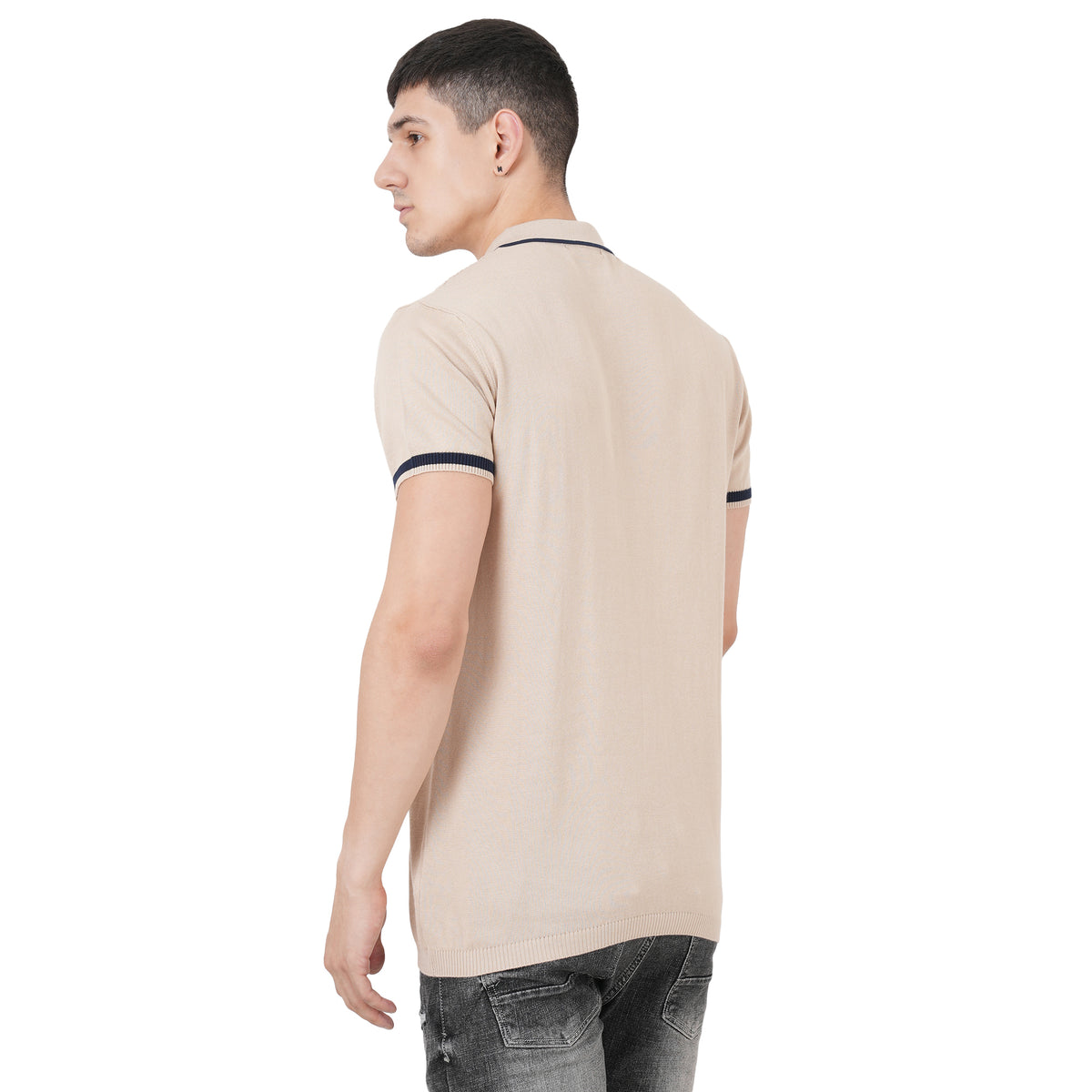 Men Polo Neck Pure Cotton