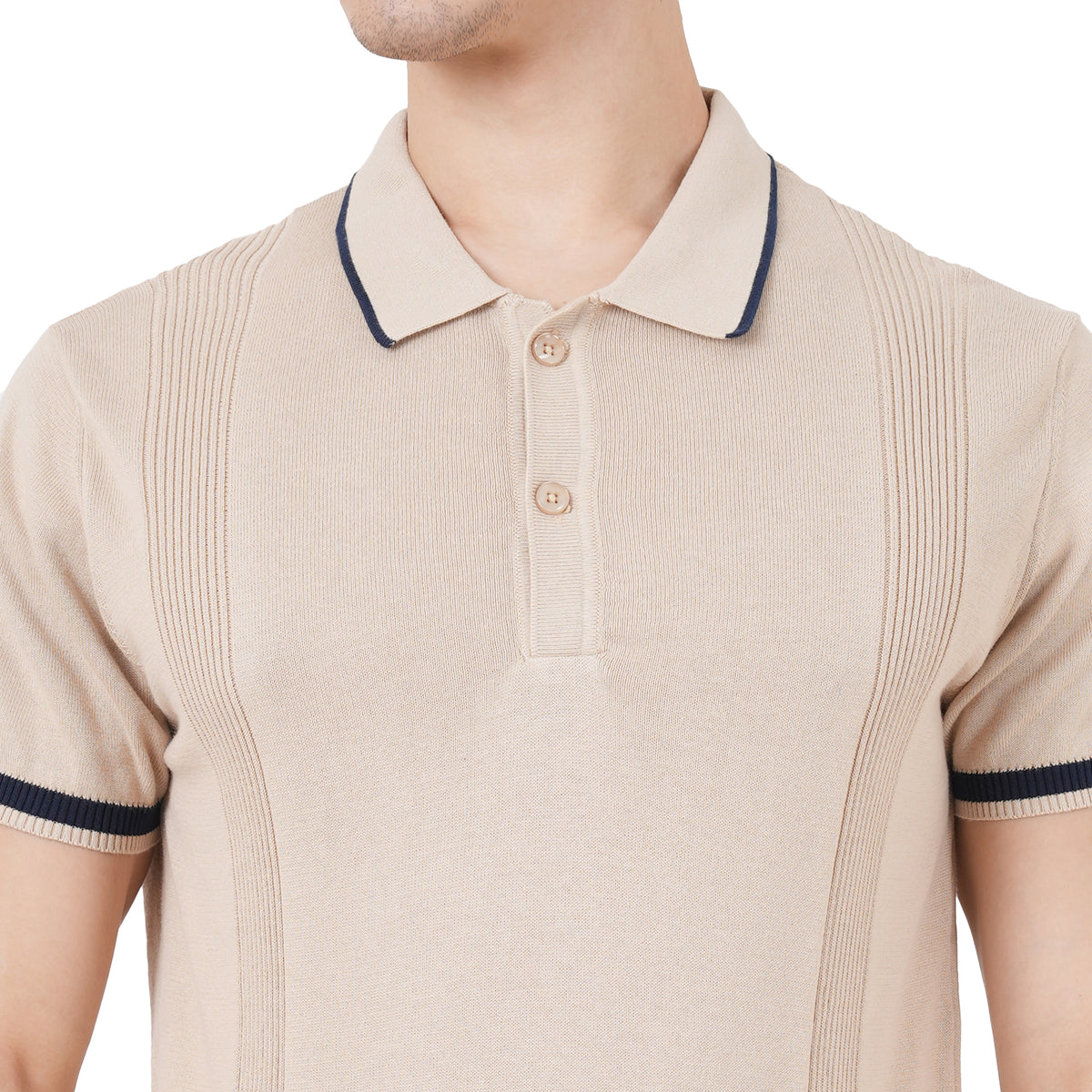 Men Polo Neck Pure Cotton