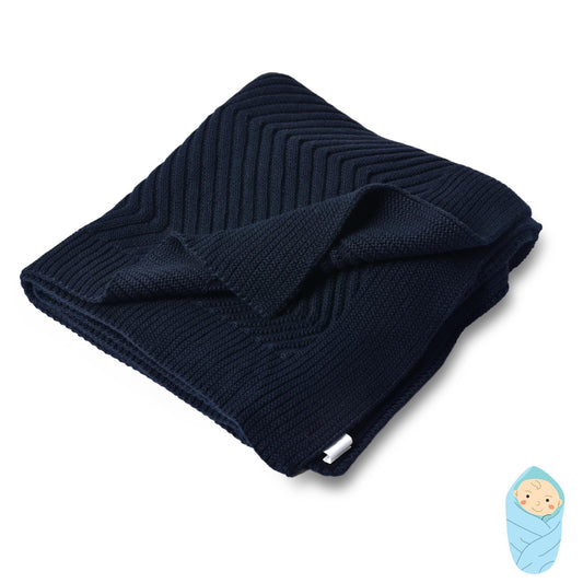 Baby warm wrap - Navy