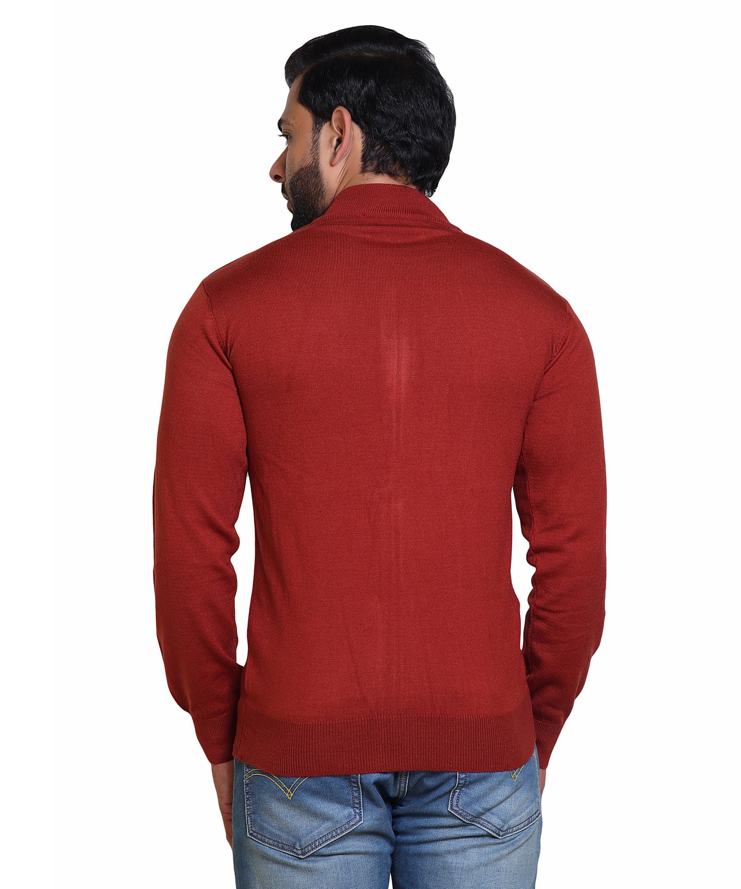 Men's Sweater Front Full Zipper Full SLV