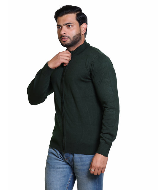 Men's Sweater Front Full Zipper Full SLV