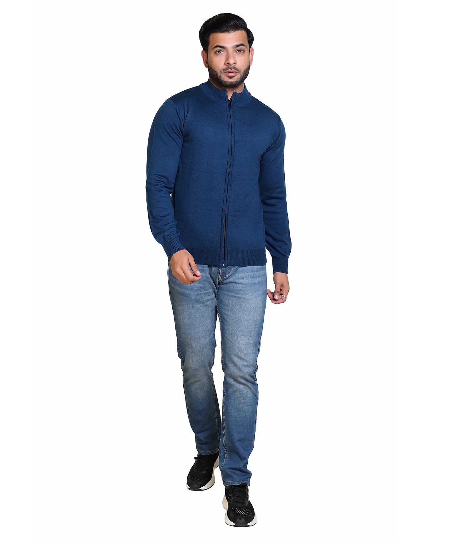 Men's Sweater Front Full Zipper Full SLV