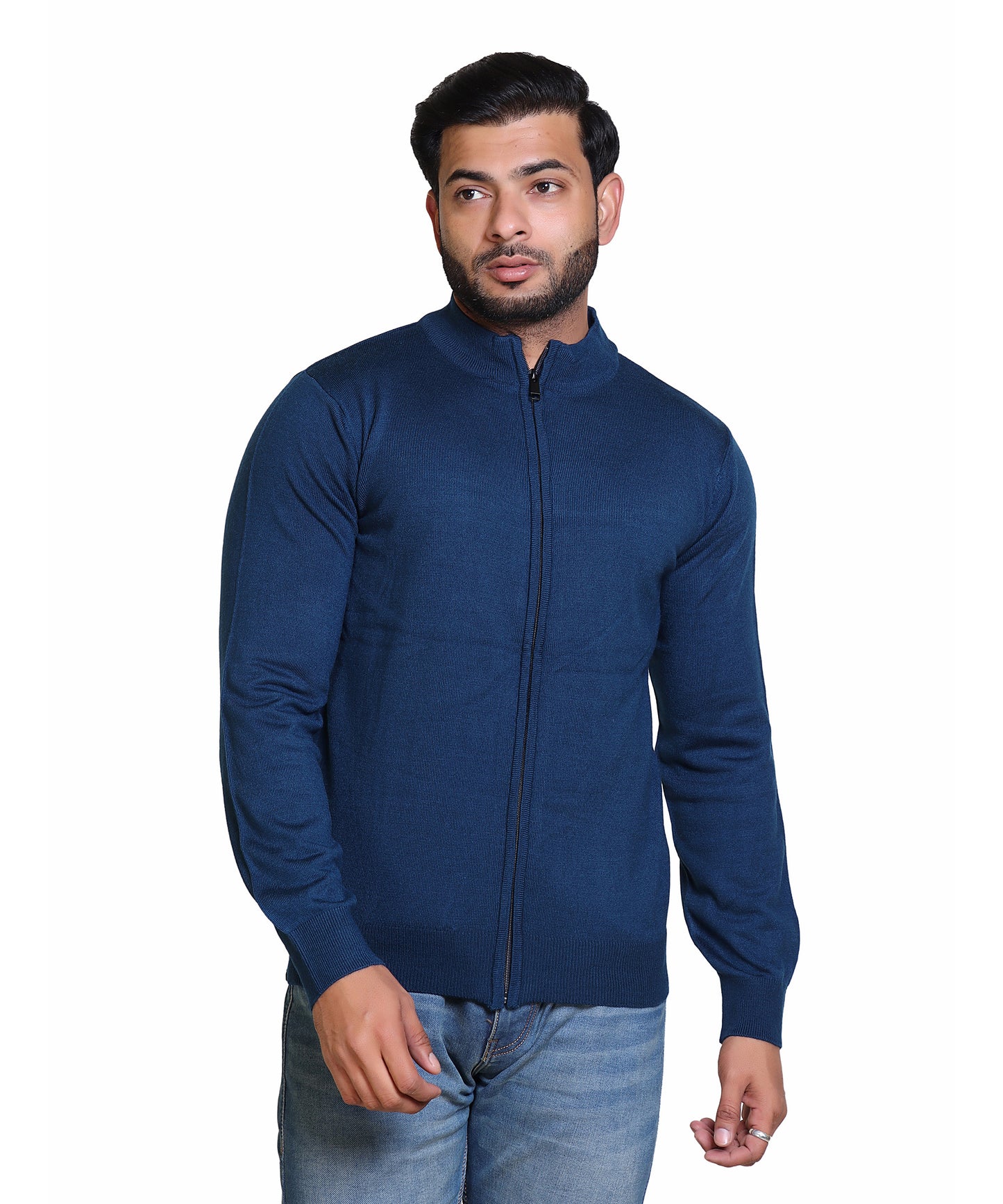 Men's Sweater Front Full Zipper Full SLV