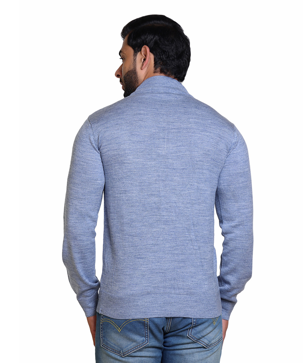 Men's Sweater Front Full Zipper Full SLV