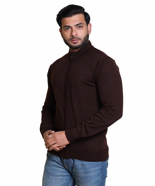 Men's Sweater Front Full Zipper Full SLV