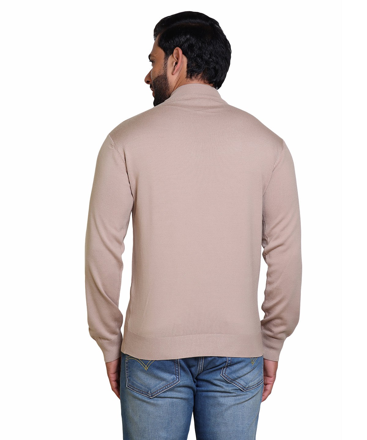 Men's Turtleneck sweater Beige Colour