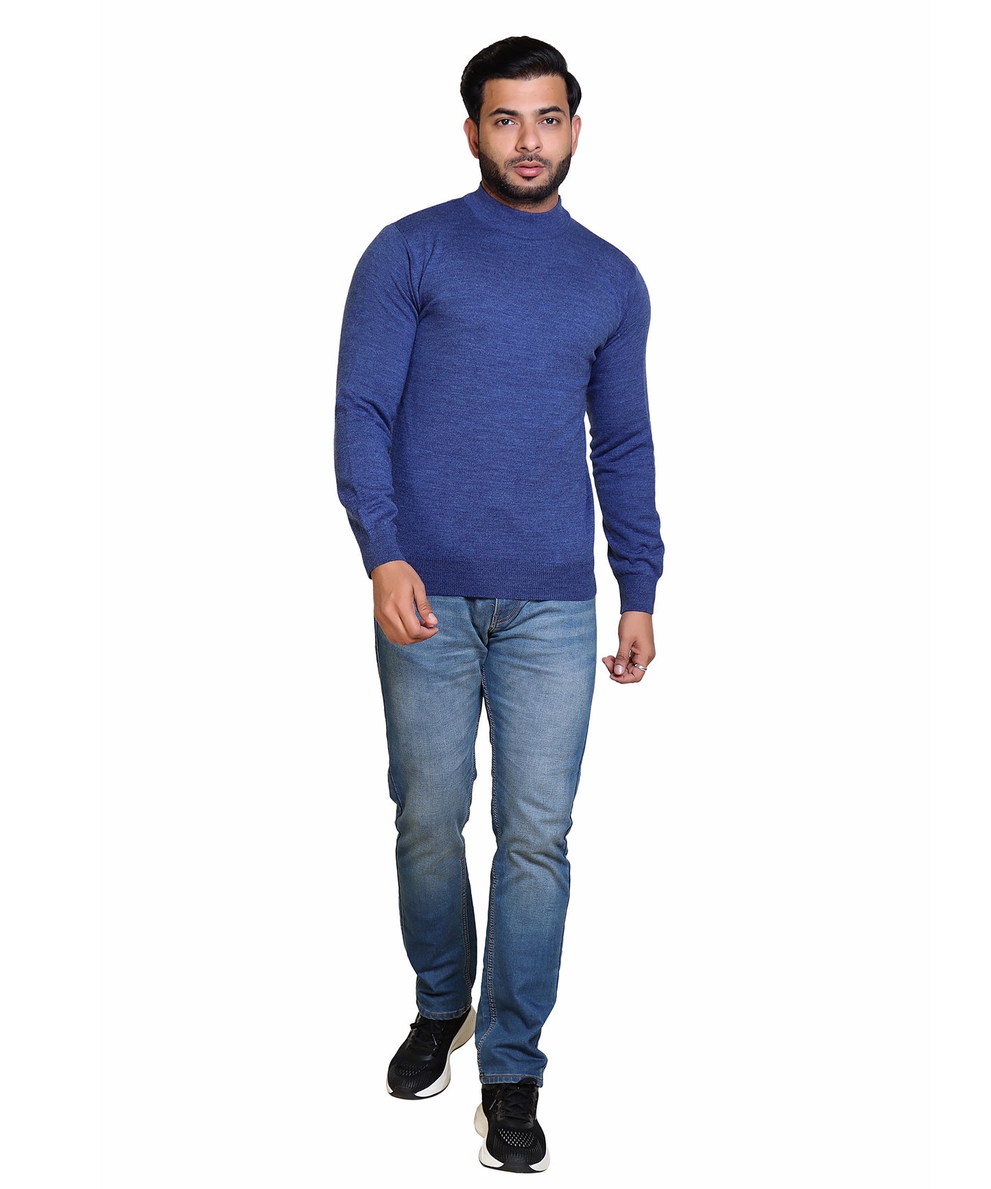 Men's Turtleneck sweater Nevy Blue Colour