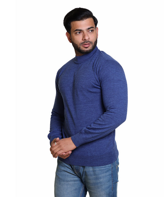 Men's Turtleneck sweater Nevy Blue Colour