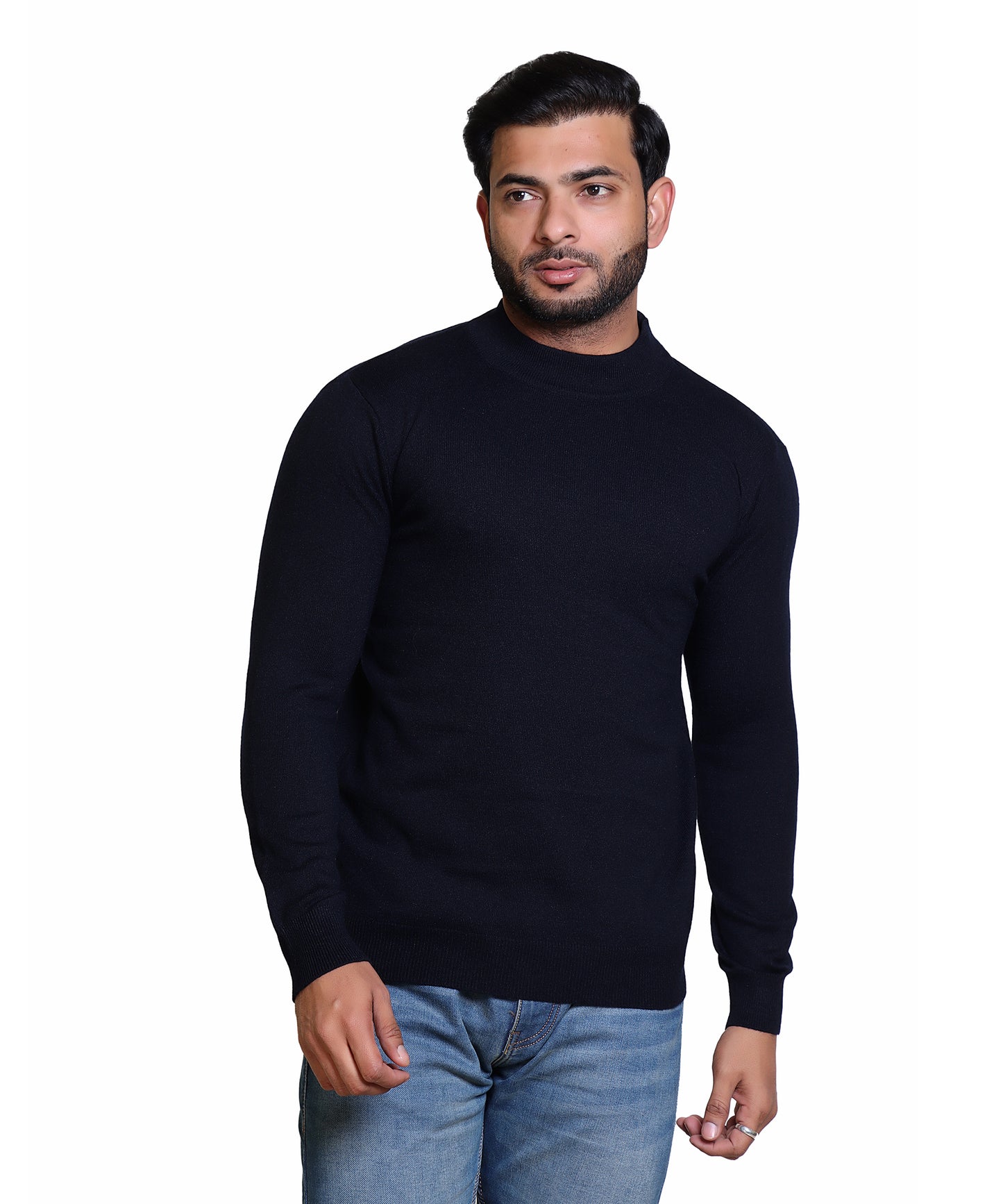 Men's Turtleneck sweater Black Colour