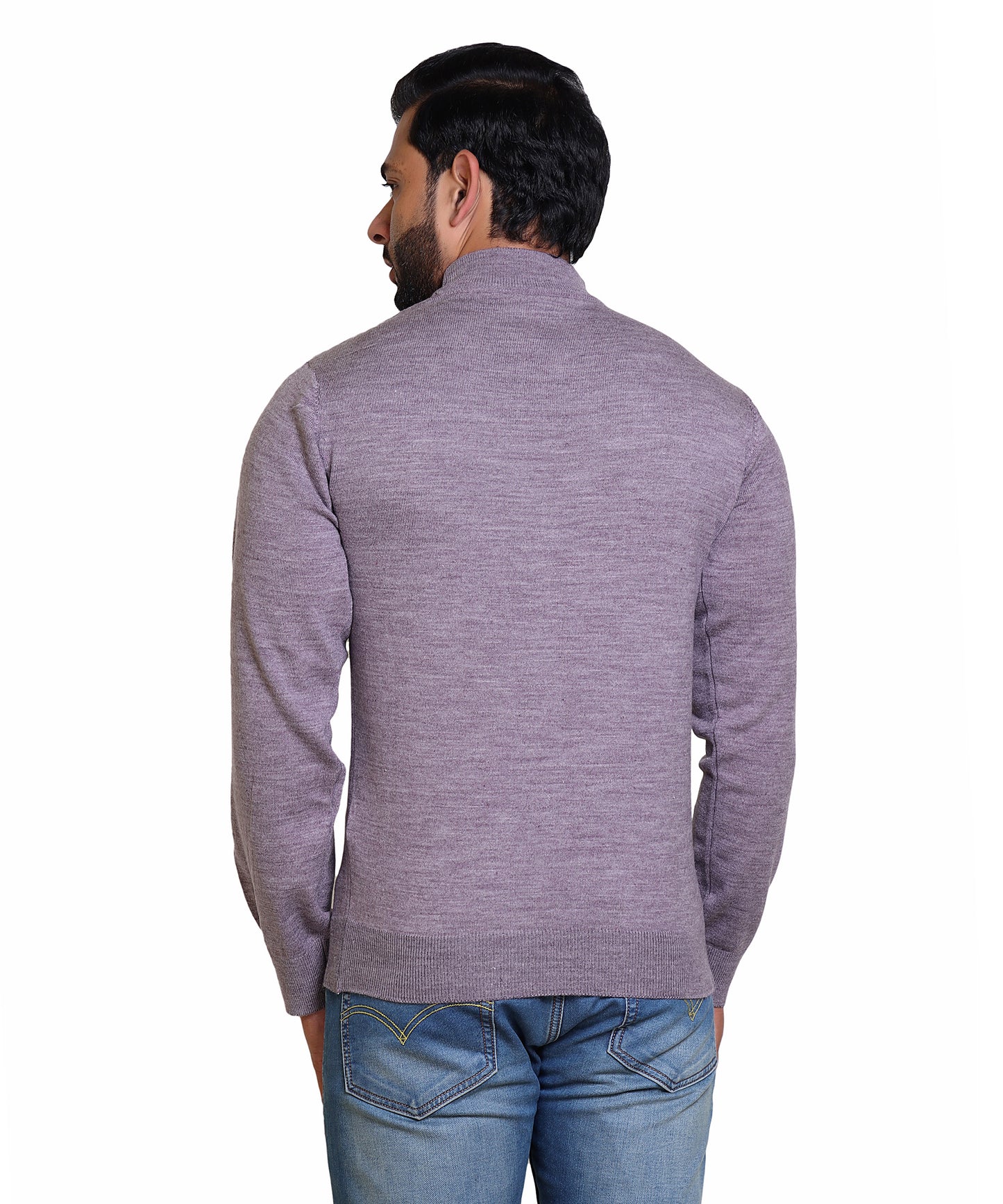 Men's Turtleneck sweater Mauve Colour