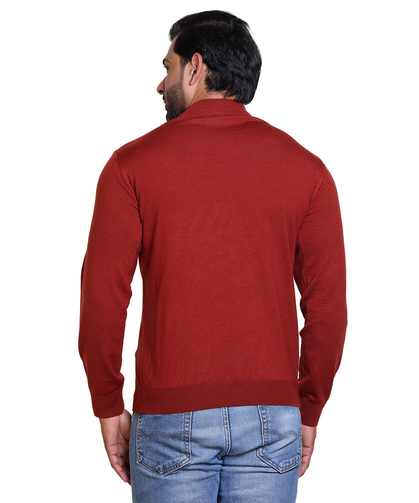 Men's Turtleneck sweater Rust Colour