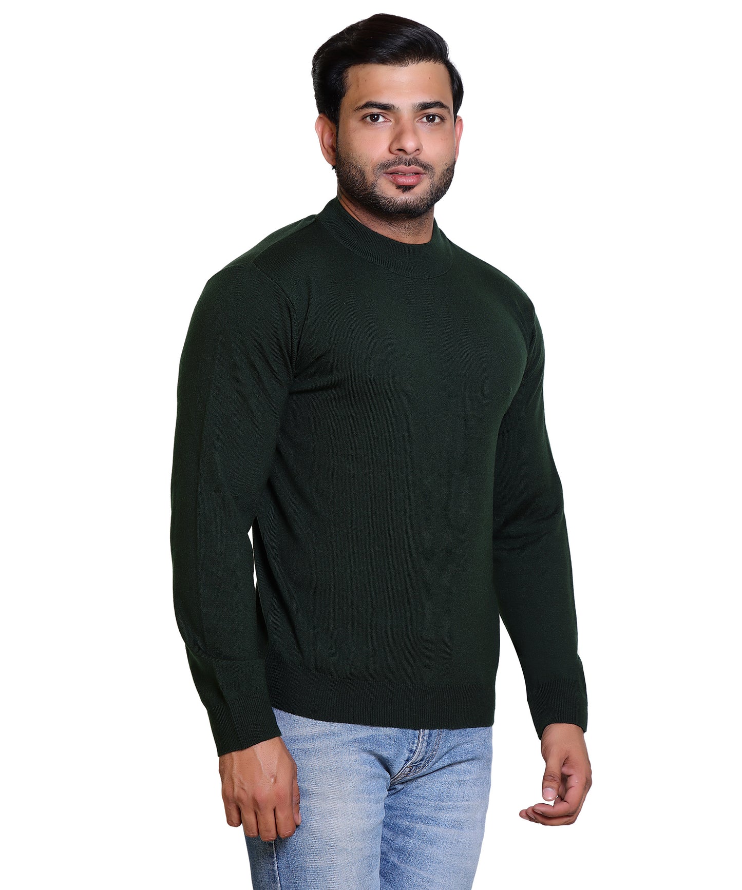Men's Turtleneck sweater Olive Colour