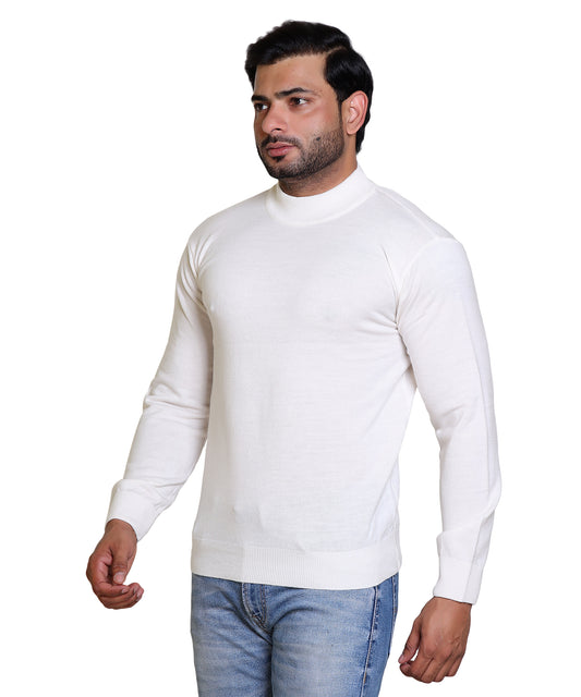 Men's Turtleneck sweater White Colour