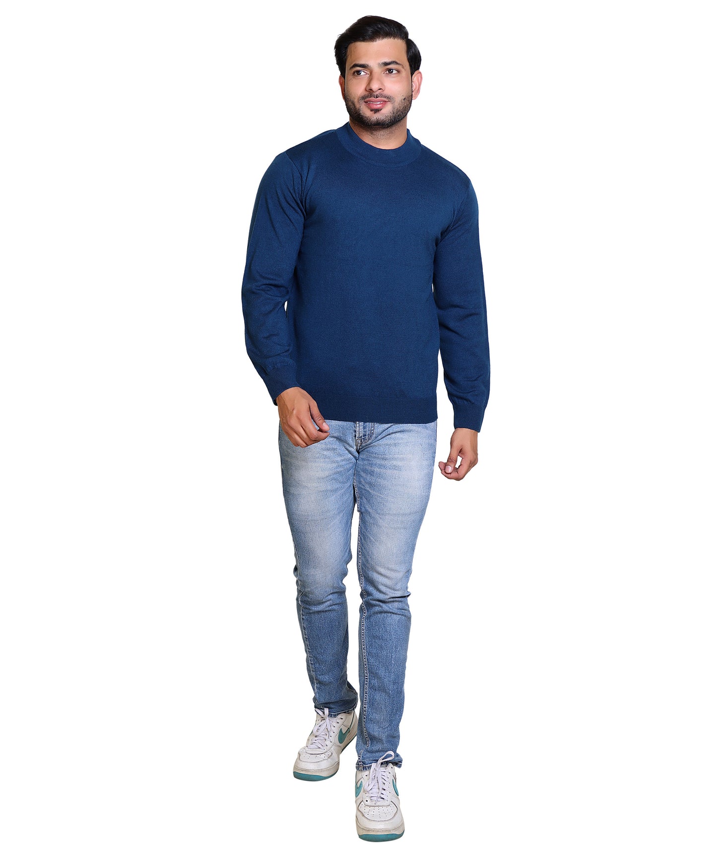 Men's Turtleneck sweater RBlue Colour