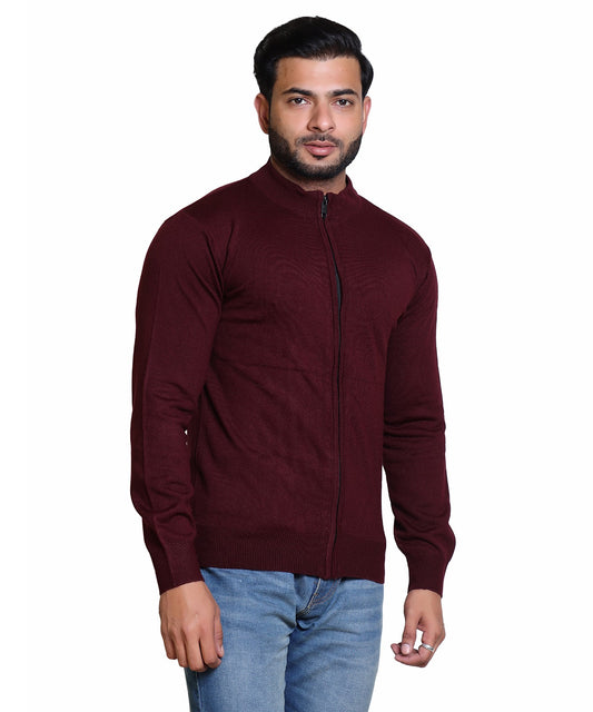 Men's Sweater Front Full Zipper Full SLV